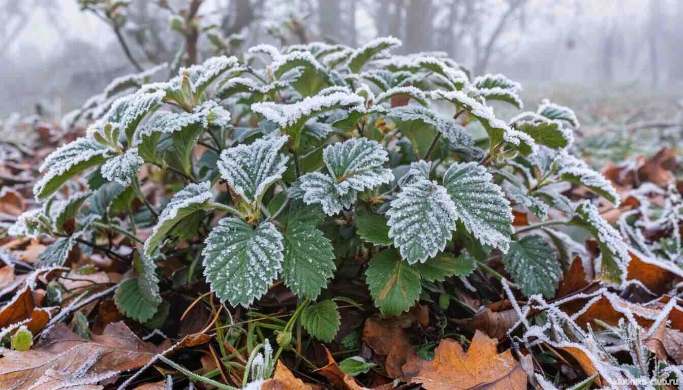 Как понять что клубника вымерзает