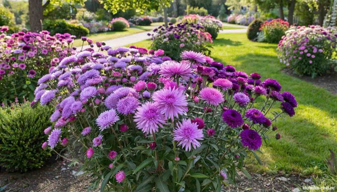 Советы опытных садоводов по астрам
