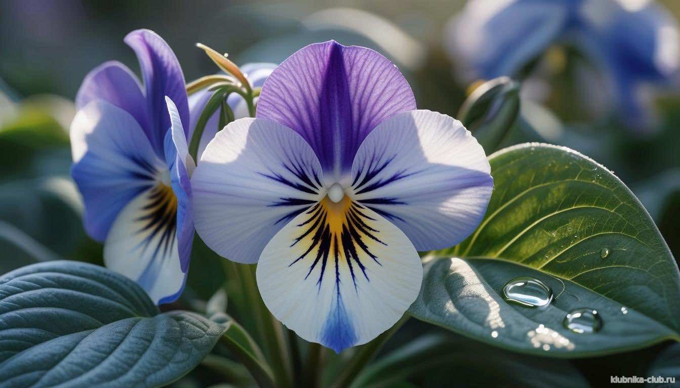 фото фиалки трехцветной