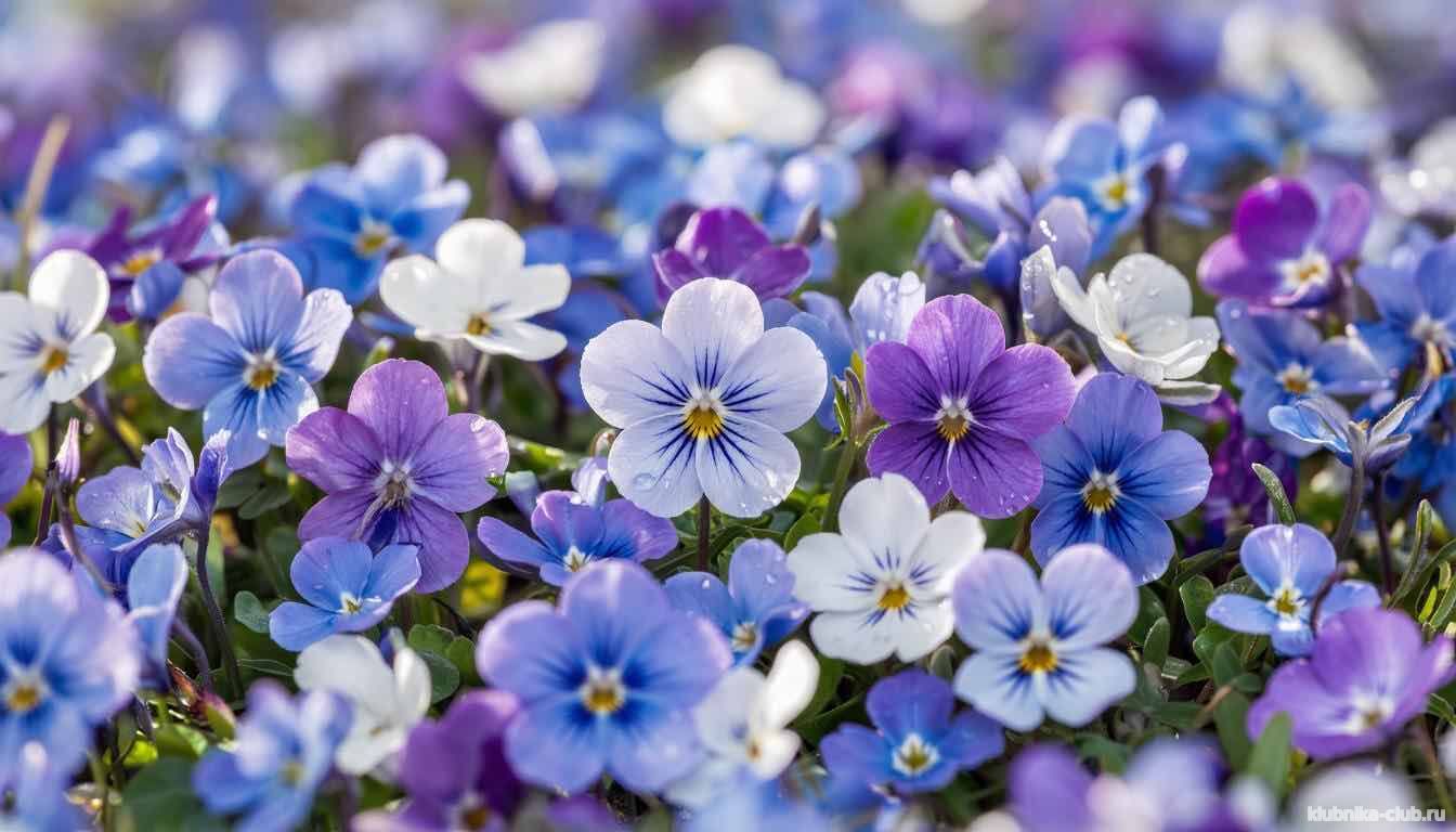 Дикая фиалка трехцветная