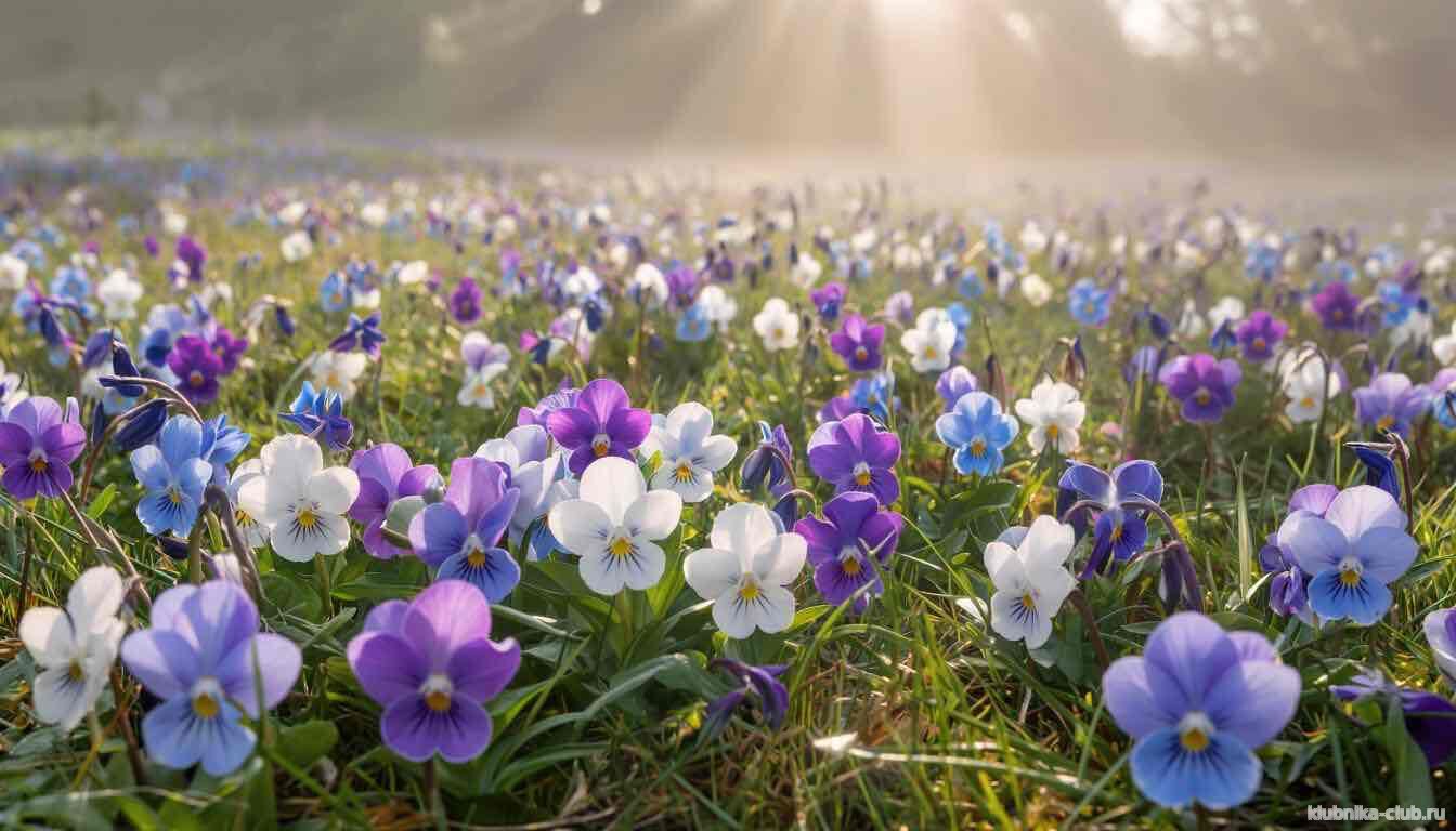 фиалка трехцветная классификация