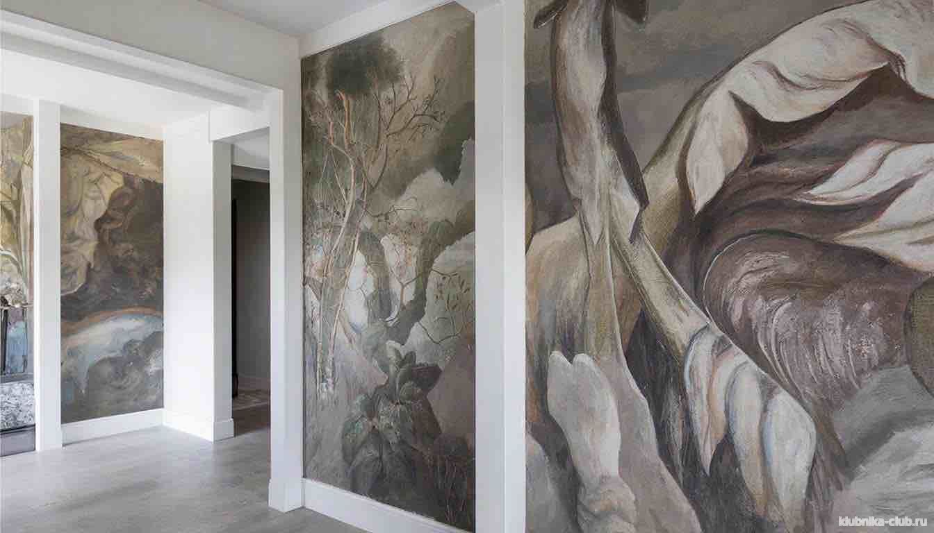 роспись стен в доме