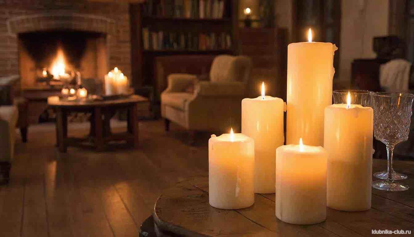 свечи в доме