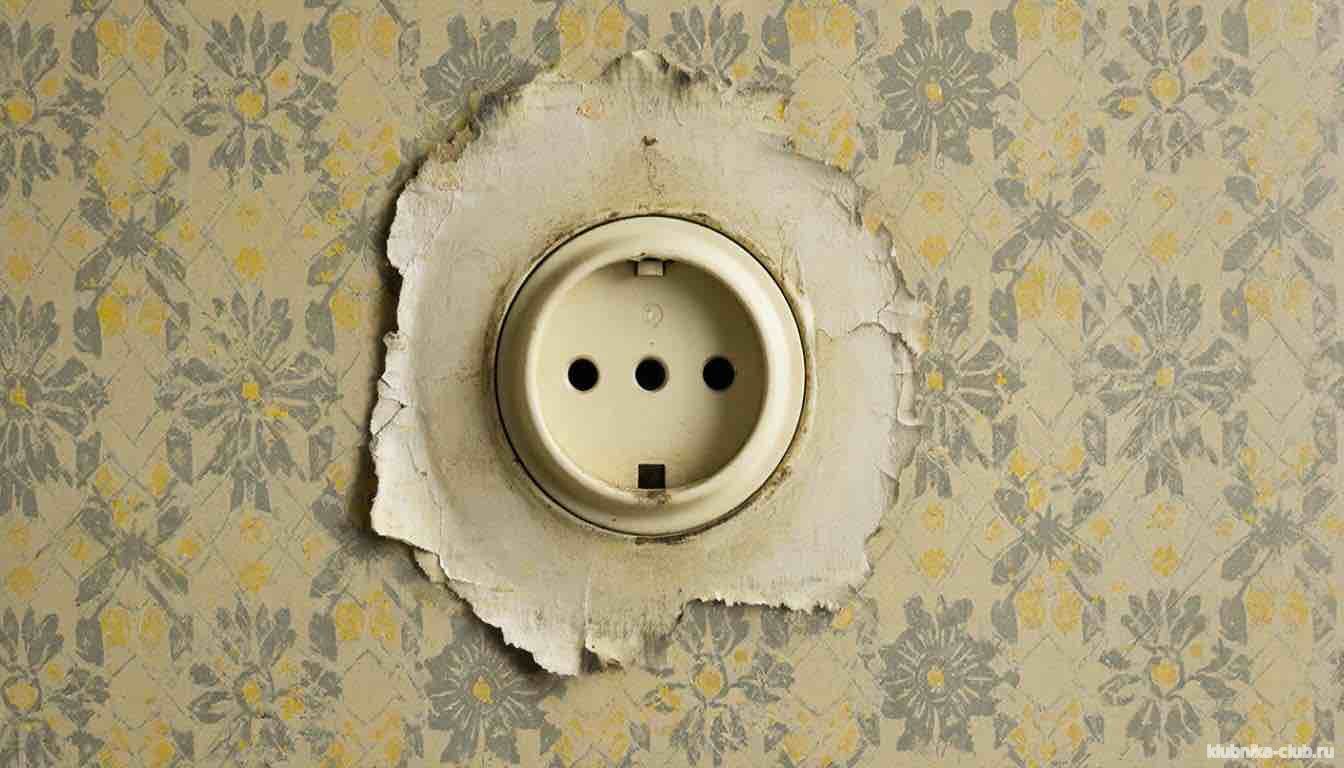 старая разетка СССР
