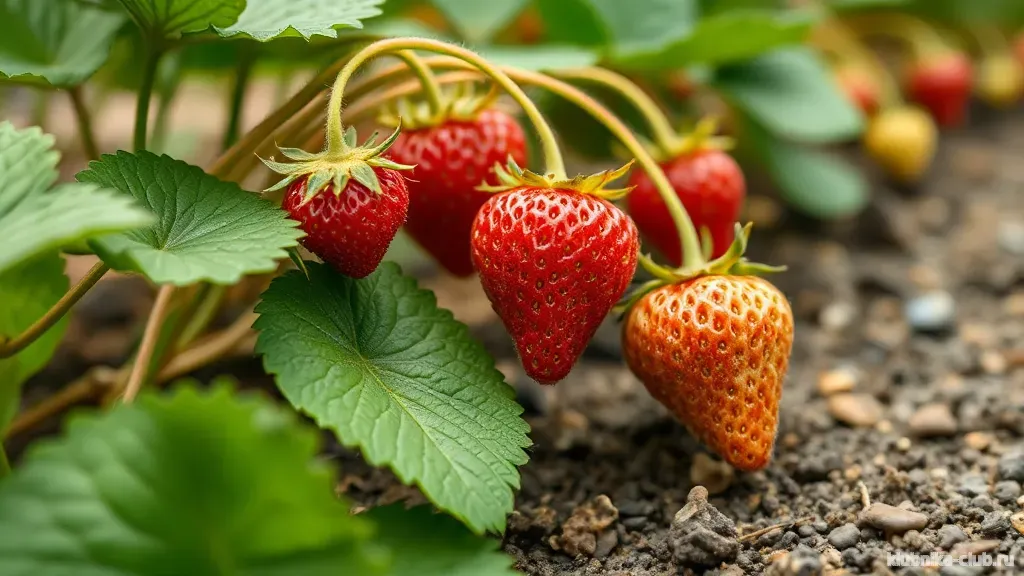 клубника не дает усов