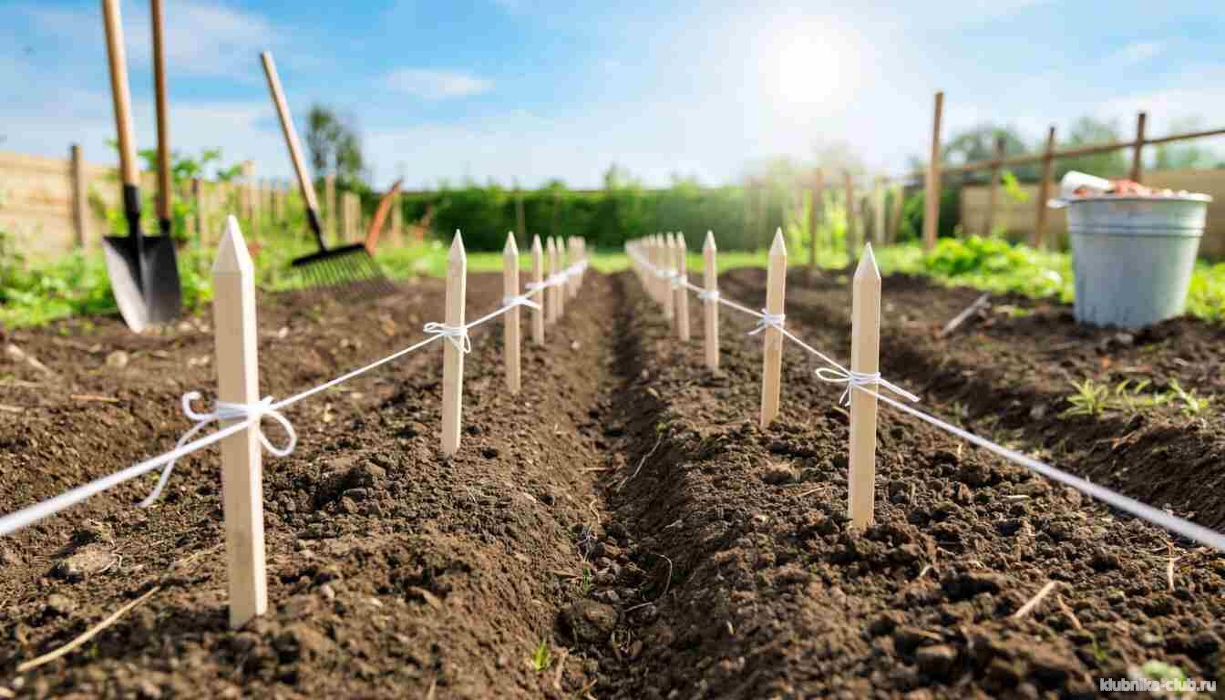 Размещение грядок
