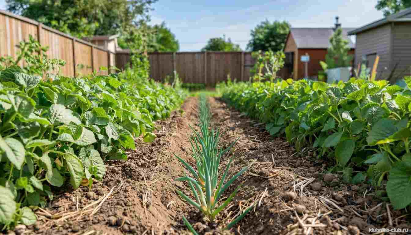 оук и картофель посажены