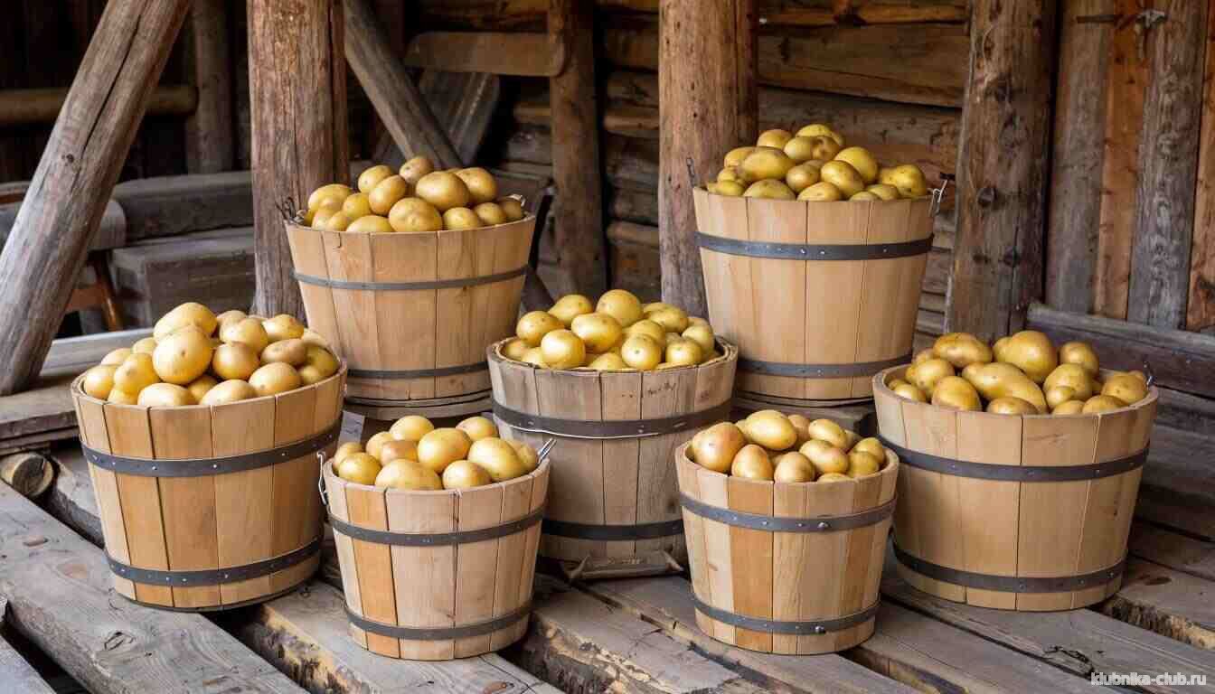 Сбор картошки урожая