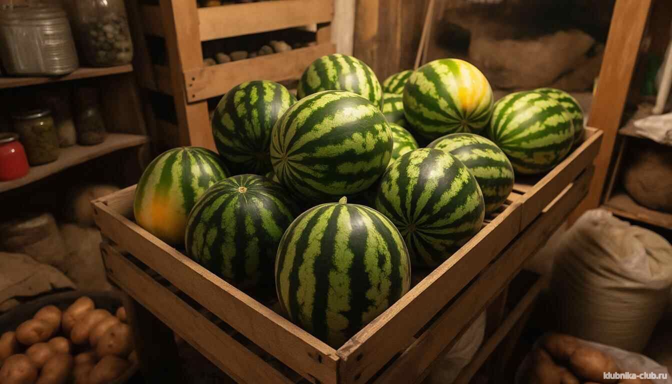 хранение арбузов