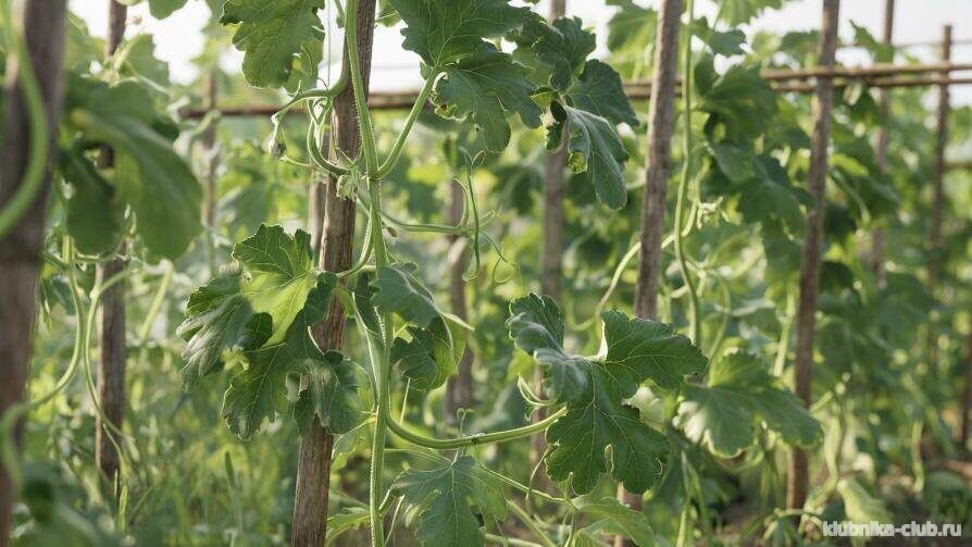 плети арбузов