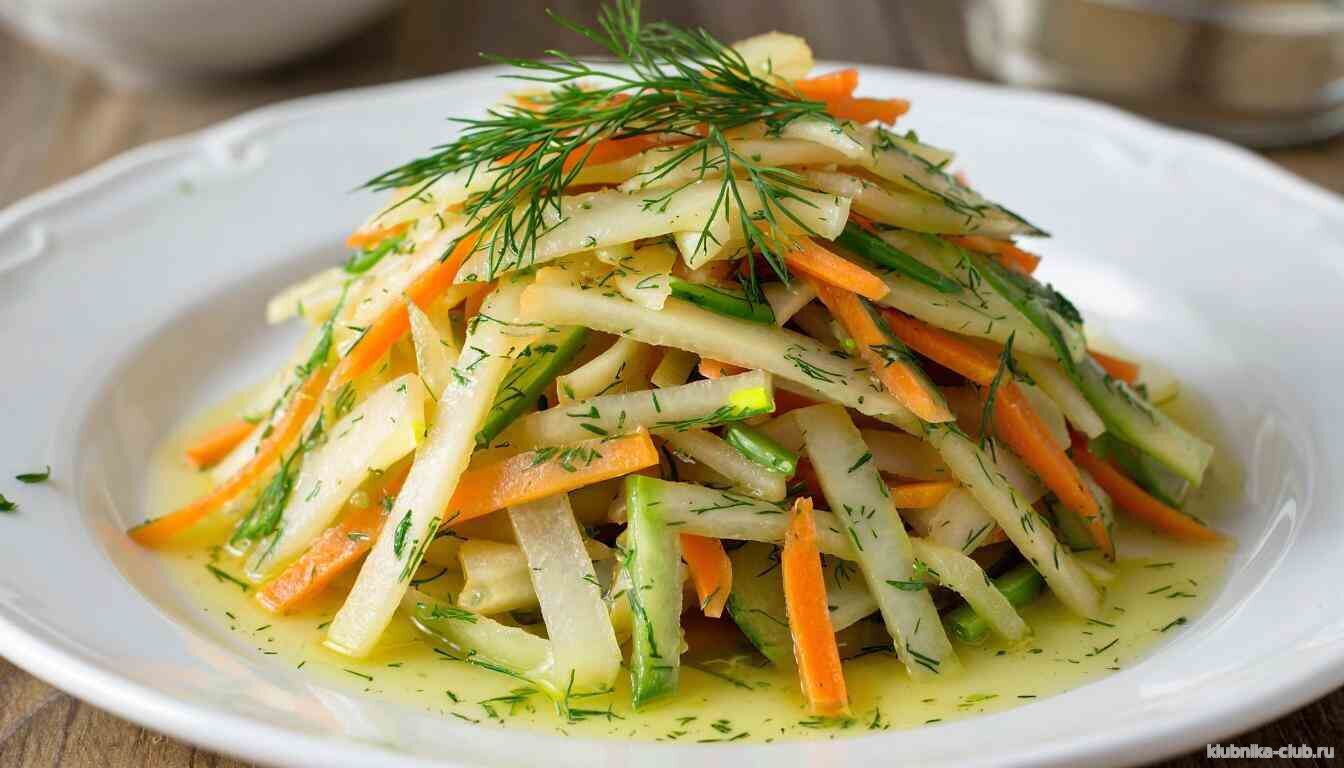 Салат из репы