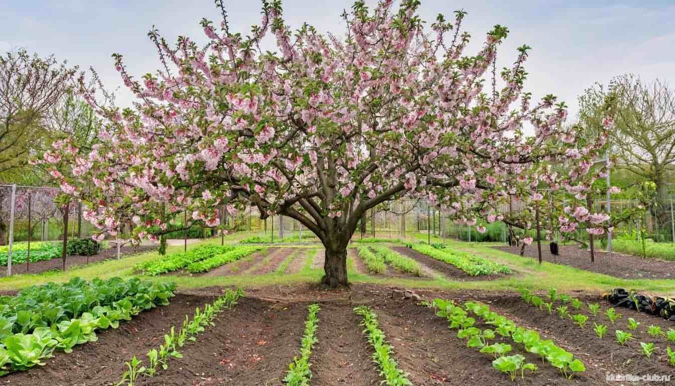 яблоня цветет но не плодоносит