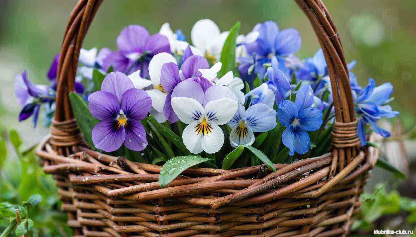 Фиалка трехцветная