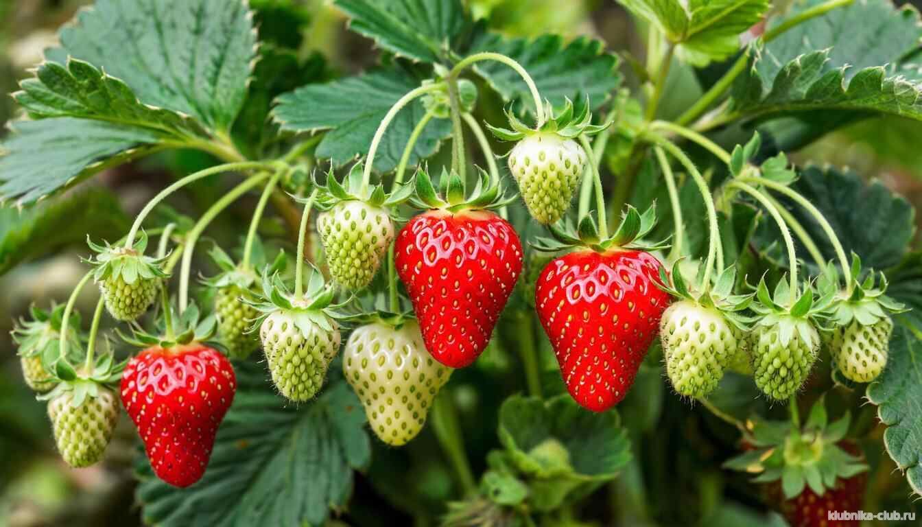 Посадка клуюники Фенг Сянг