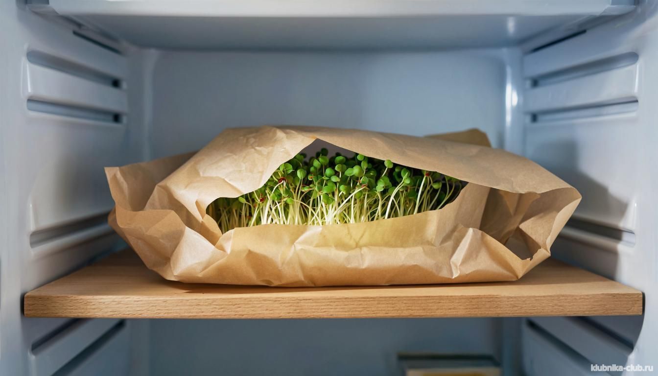 Хранение усов в холодильнике