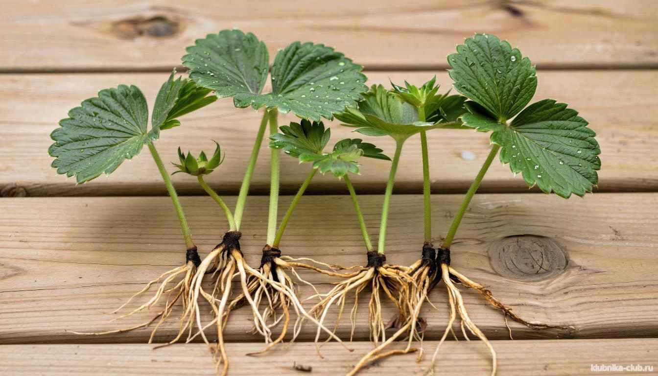 размножение клубники