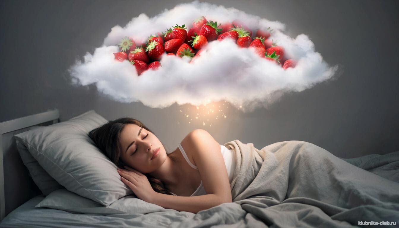 Девушке приснилась клубника