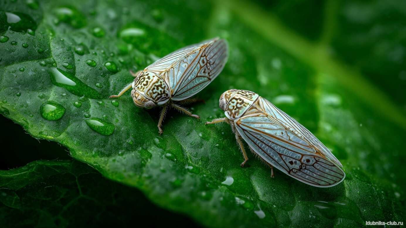 Вредитель цикадка слюнявка