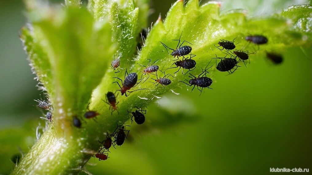 тля на клубнике чем обработать