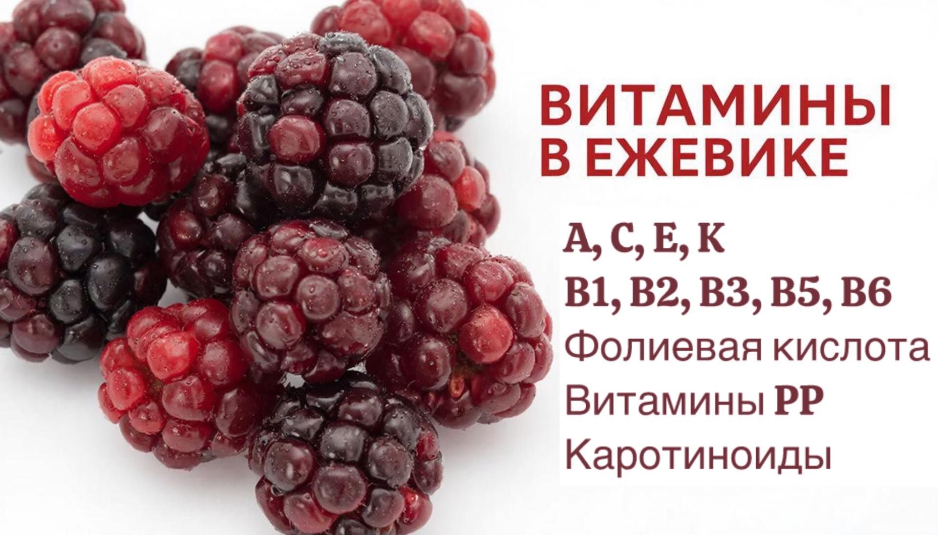витамины в ежевике